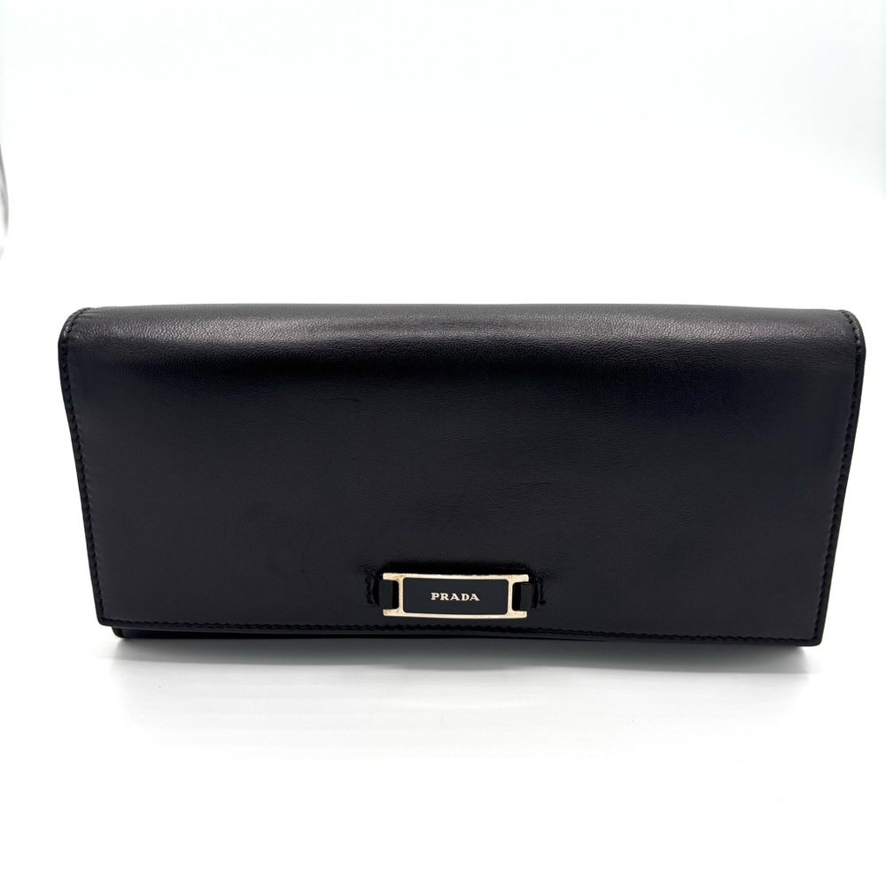 Prada Black Leather Wallet - Picture 2 of 11